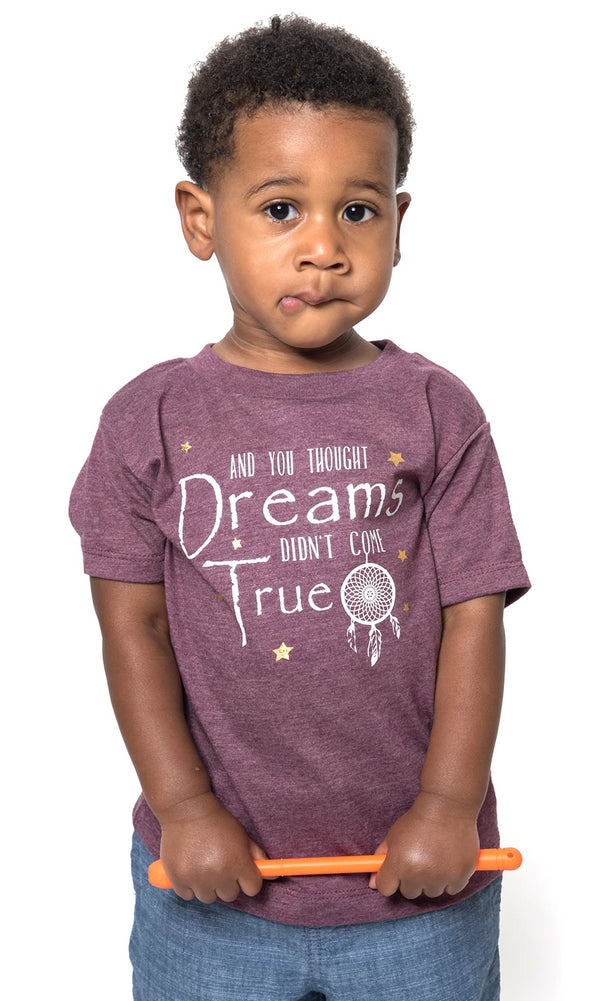 LIVING PROOF (FRONT & BACK) TRIBLEND MAROON -TODDLERS